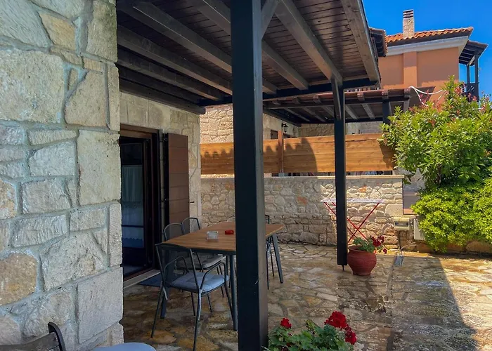 Villa Posidi With Private Pool And Sea View